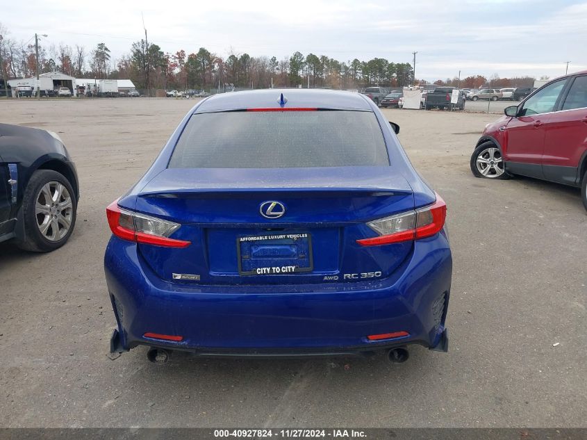 VIN JTHSE5BC4F5000303 2015 Lexus RC, 350 no.16