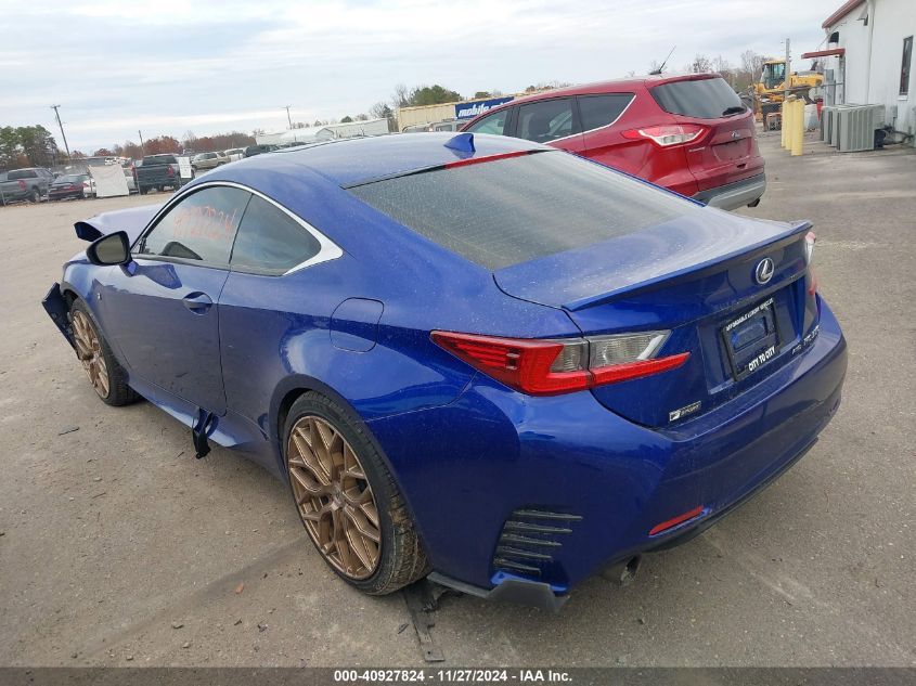 VIN JTHSE5BC4F5000303 2015 Lexus RC, 350 no.3