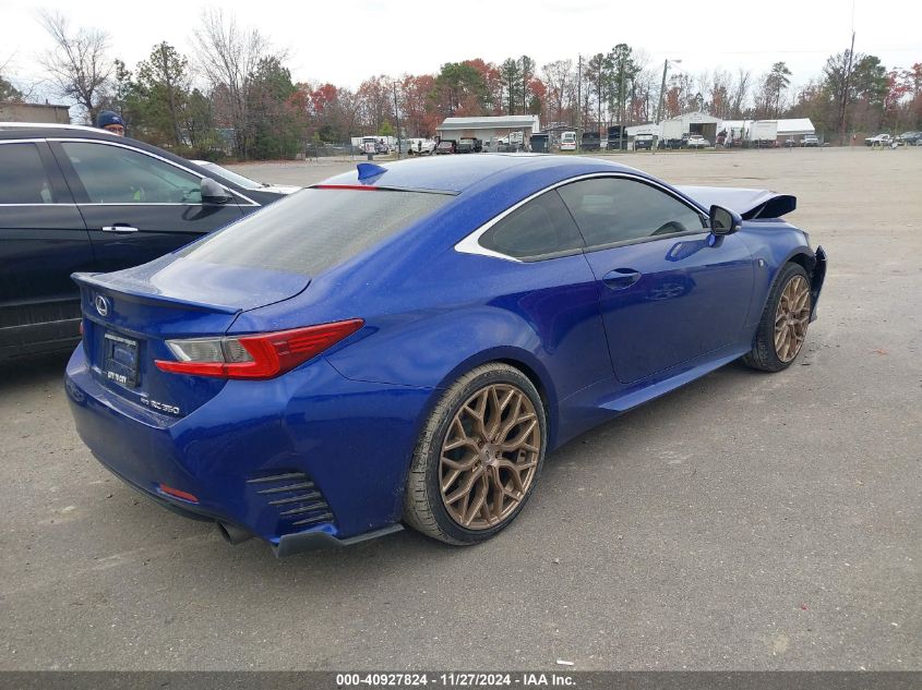 VIN JTHSE5BC4F5000303 2015 Lexus RC, 350 no.4