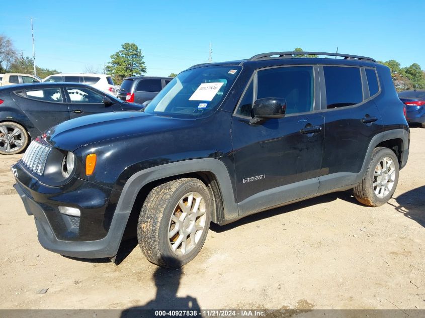 2019 Jeep Renegade Latitude Fwd VIN: ZACNJABB3KPK78330 Lot: 40927838