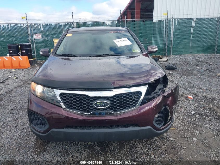 2011 Kia Sorento Lx VIN: 5XYKT3A13BG137326 Lot: 40927840