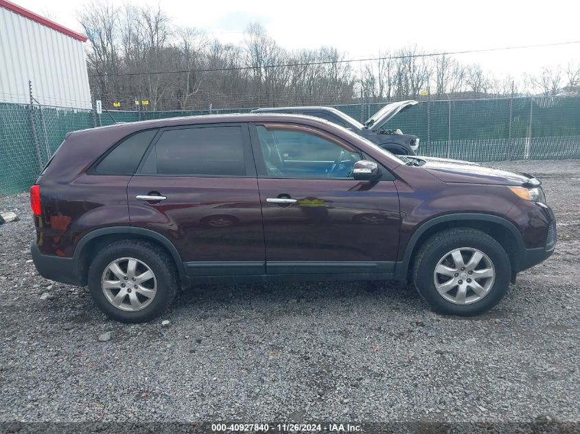 2011 Kia Sorento Lx VIN: 5XYKT3A13BG137326 Lot: 40927840