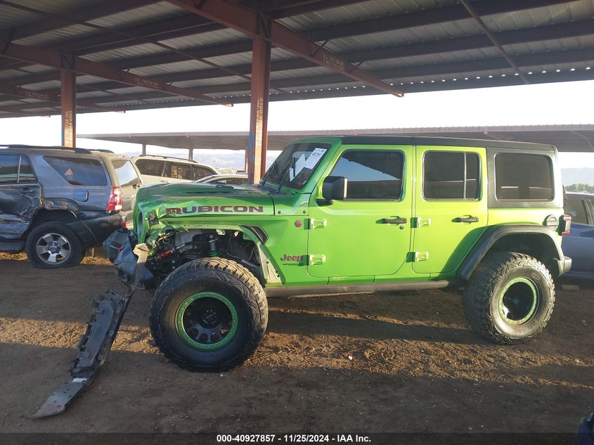 2018 JEEP WRANGLER UNLIMITED RUBICON 4X4 - 1C4HJXFG0JW308572