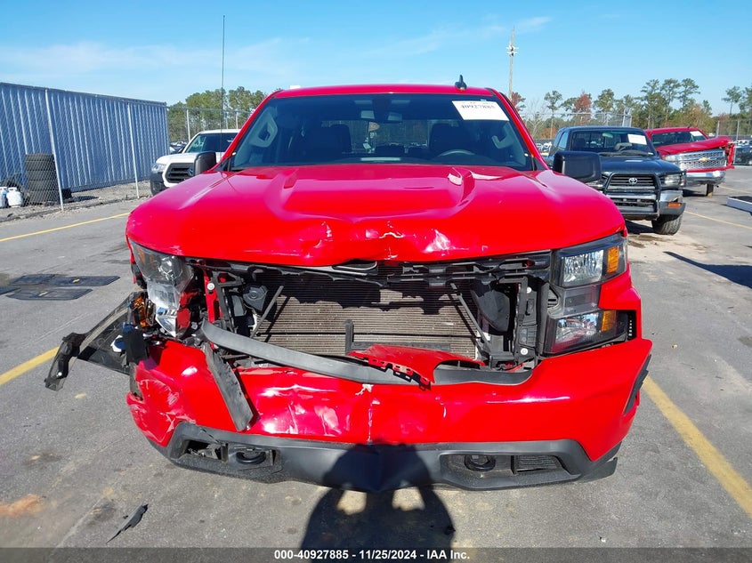 2019 CHEVROLET SILVERADO 1500 CUSTOM - 3GCPWBEH7KG310927