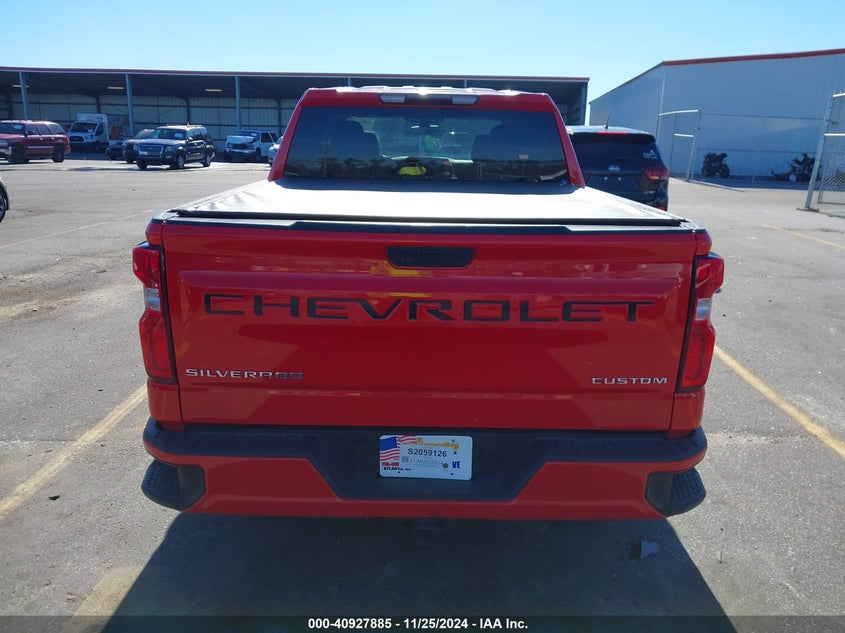 2019 CHEVROLET SILVERADO 1500 CUSTOM - 3GCPWBEH7KG310927