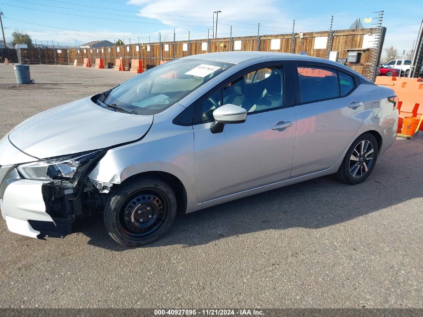 2021 Nissan Versa Sv Xtronic Cvt VIN: 3N1CN8EVXML876541 Lot: 40927895