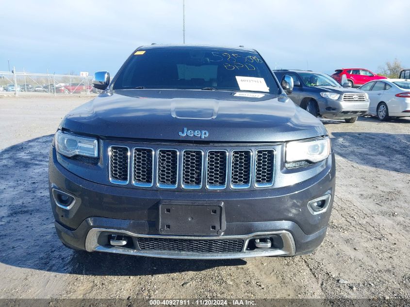 2014 Jeep Grand Cherokee Overland VIN: 1C4RJFCG9EC585098 Lot: 40927911