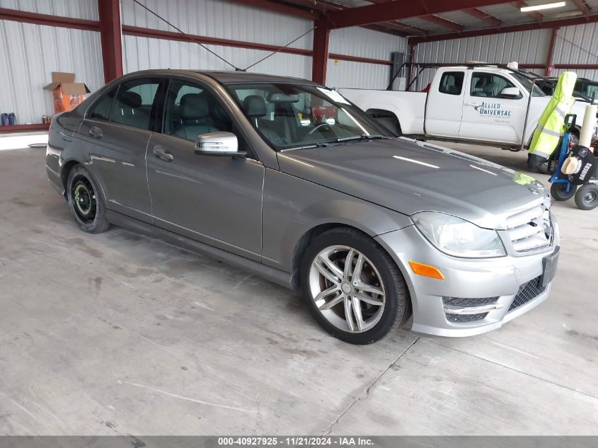 2013 Mercedes-Benz C 250 Luxury/Sport VIN: WDDGF4HB6DA867998 Lot: 40927925