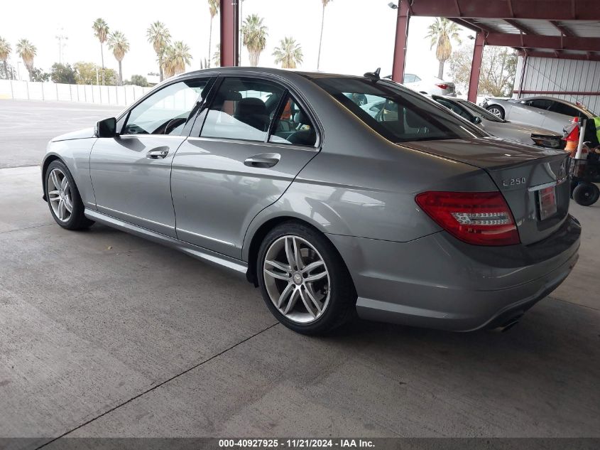 2013 Mercedes-Benz C 250 Luxury/Sport VIN: WDDGF4HB6DA867998 Lot: 40927925