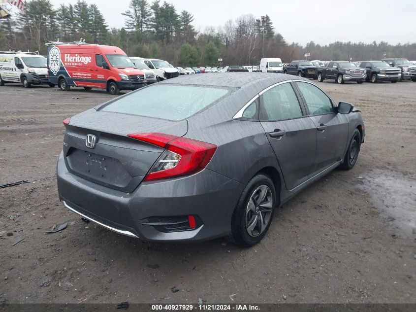 2020 Honda Civic Lx VIN: 2HGFC2F63LH574540 Lot: 40927929