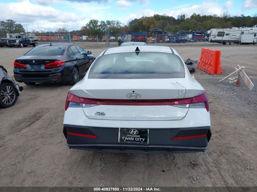 2024 Hyundai Elantra Sel VIN: KMHLM4DG4RU764919 Lot: 40927950