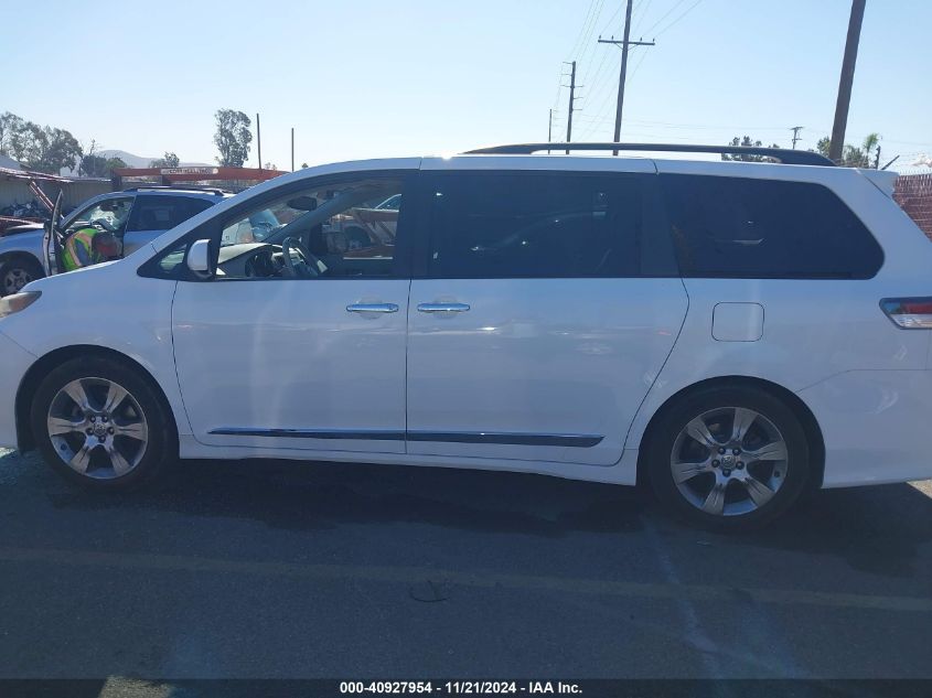 2013 Toyota Sienna Se 8 Passenger VIN: 5TDXK3DC5DS306578 Lot: 40927954