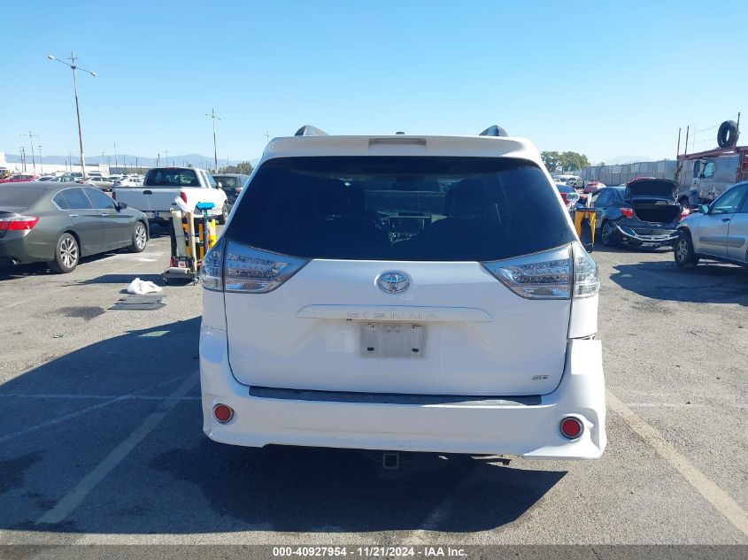 2013 Toyota Sienna Se 8 Passenger VIN: 5TDXK3DC5DS306578 Lot: 40927954