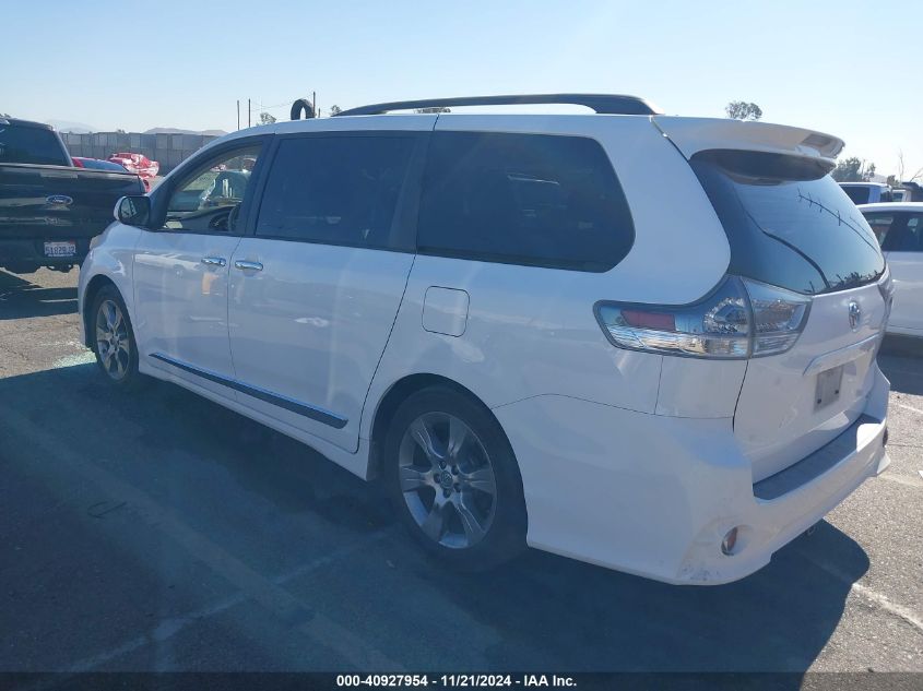 2013 Toyota Sienna Se 8 Passenger VIN: 5TDXK3DC5DS306578 Lot: 40927954