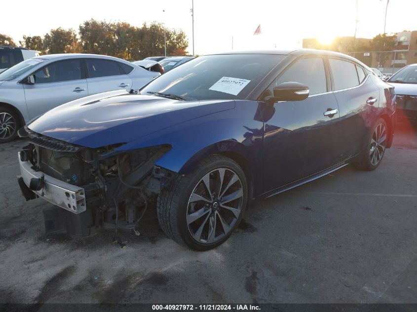 2016 Nissan Maxima 3.5 Sr VIN: 1N4AA6AP6GC417864 Lot: 40927972