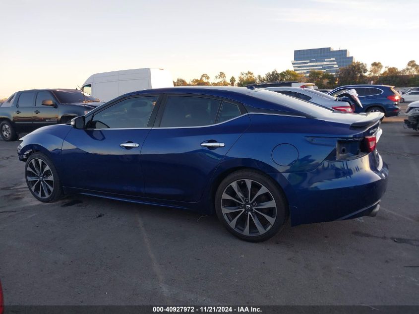 2016 Nissan Maxima 3.5 Sr VIN: 1N4AA6AP6GC417864 Lot: 40927972