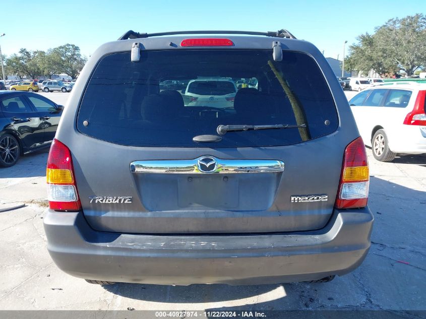 2004 Mazda Tribute Lx V6 VIN: 4F2YZ94104KM07116 Lot: 40927974