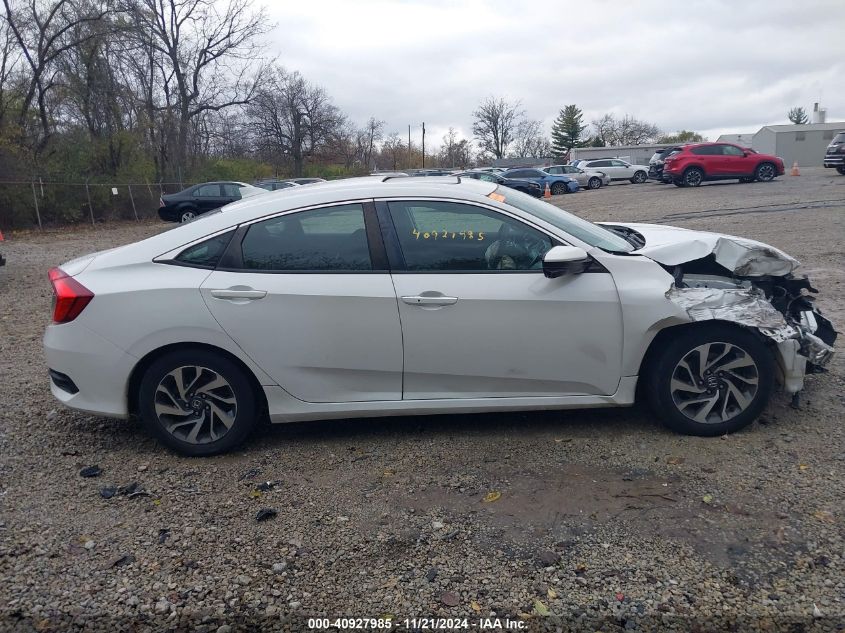 2017 Honda Civic Ex VIN: 19XFC2F76HE002260 Lot: 40927985