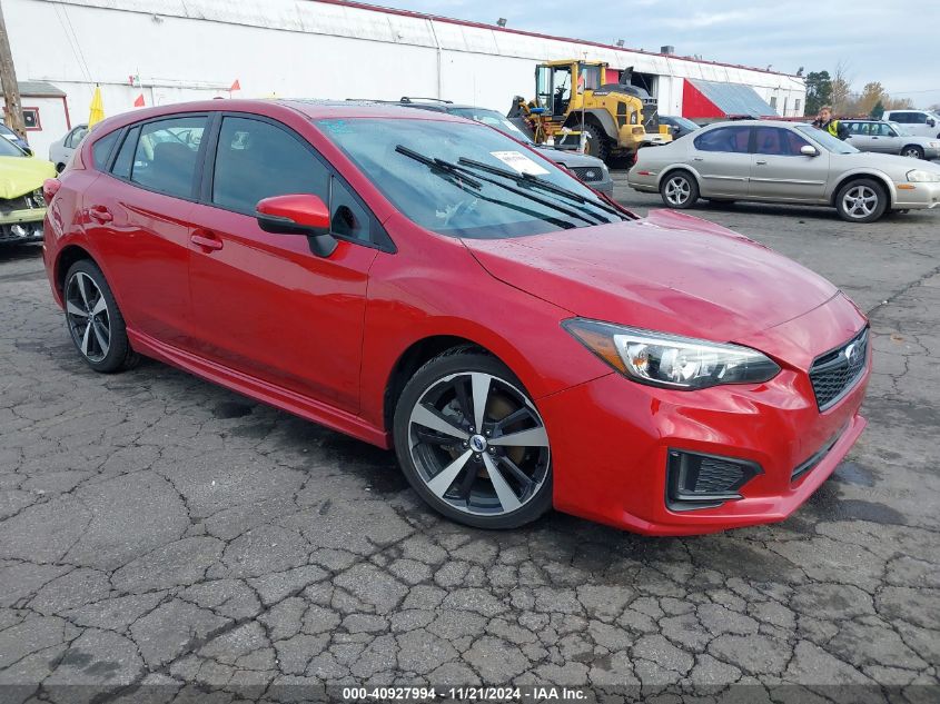 2017 SUBARU IMPREZA 2.0I SPORT - 4S3GTAM69H3738965