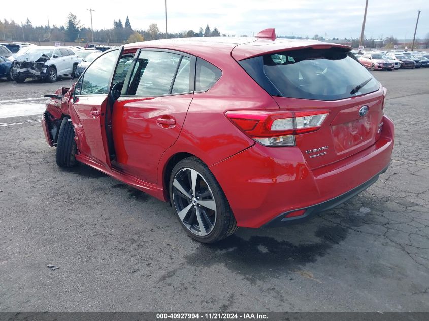 2017 Subaru Impreza 2.0I Sport VIN: 4S3GTAM69H3738965 Lot: 40927994