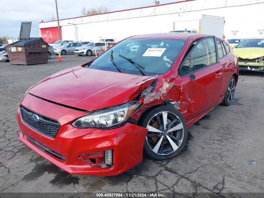 2017 SUBARU IMPREZA 2.0I SPORT - 4S3GTAM69H3738965