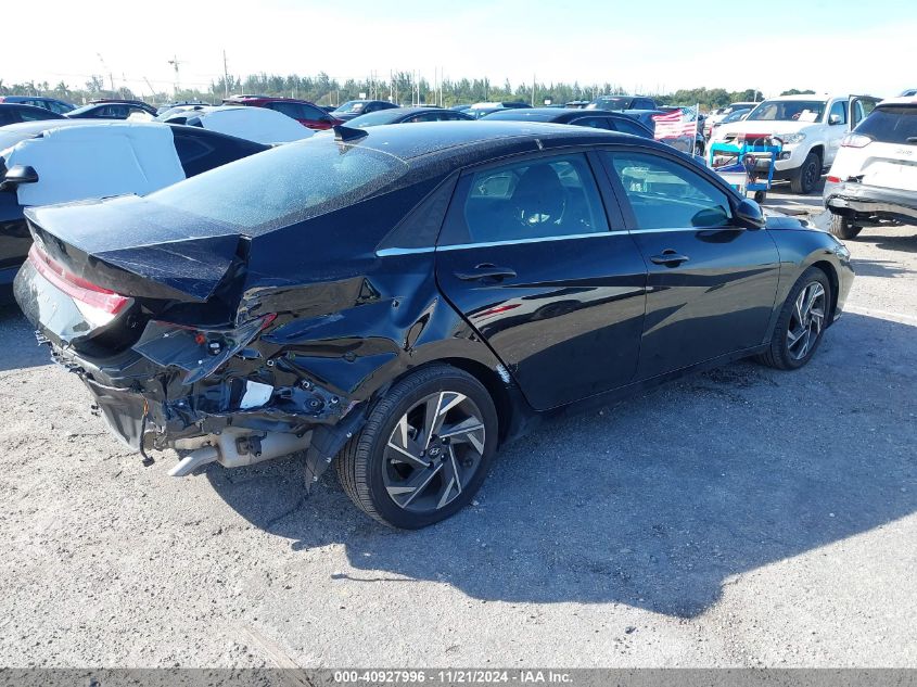 2024 Hyundai Elantra Sel VIN: KMHLS4DG1RU687335 Lot: 40927996