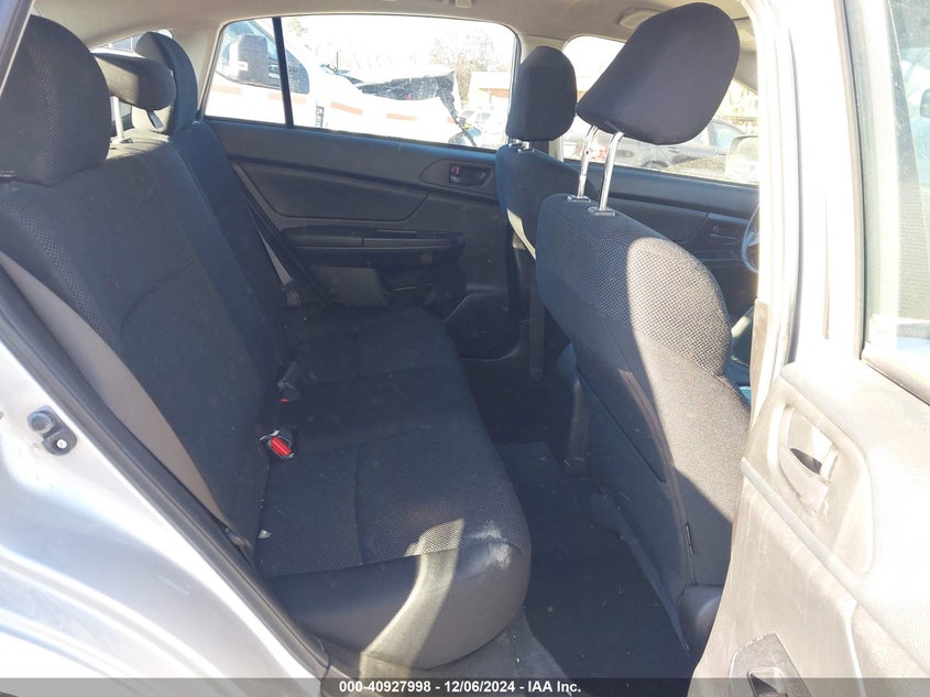 2012 SUBARU IMPREZA VIN: JF1GPAA65CH227800