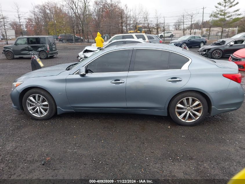 2014 Infiniti Q50 Premium VIN: JN1BV7AR0EM702242 Lot: 40928009