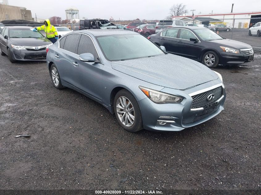 2014 Infiniti Q50 Premium VIN: JN1BV7AR0EM702242 Lot: 40928009