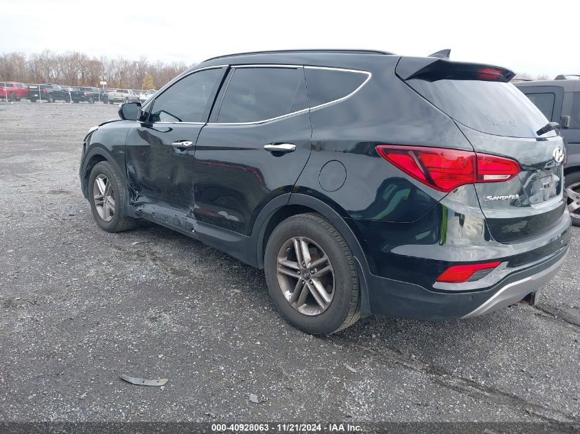 VIN 5XYZUDLB8HG451764 2017 HYUNDAI SANTA FE SPORT no.3