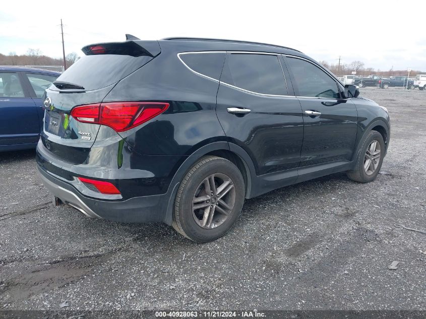 VIN 5XYZUDLB8HG451764 2017 HYUNDAI SANTA FE SPORT no.4