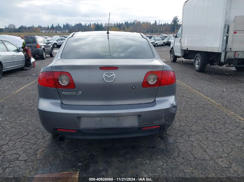 2006 Mazda Mazda3 I VIN: JM1BK32F661431578 Lot: 40928068