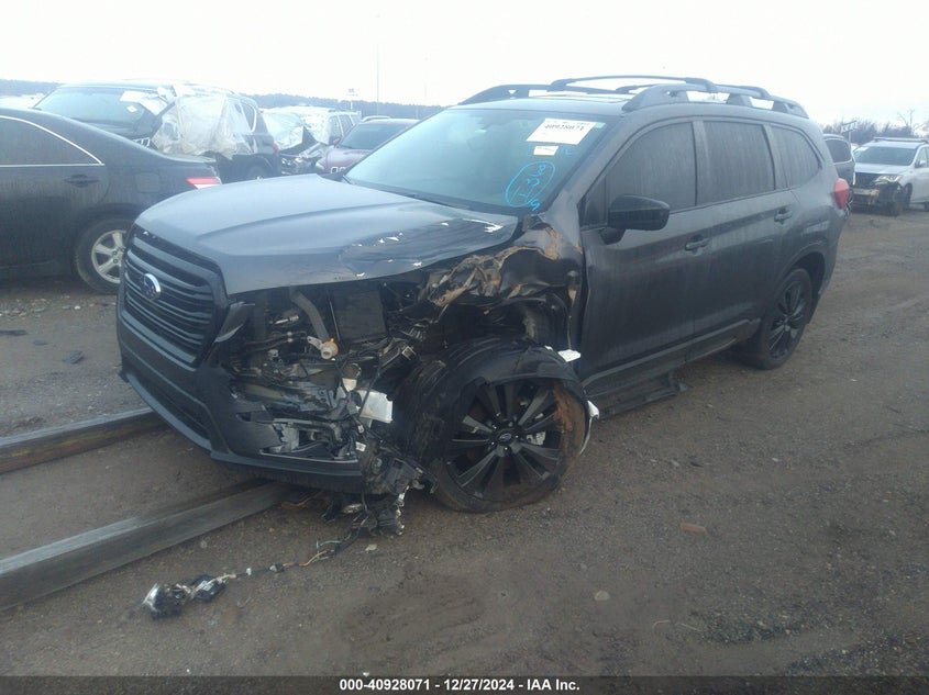 Vin: 4s4wmajd7n3423777, lot: 41417793, subaru ascent onyx edition 20222