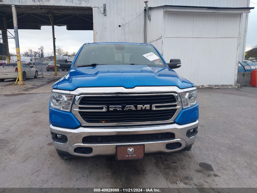 2021 Ram 1500 Big Horn 4X4 6'4 Box VIN: 1C6SRFBT5MN759560 Lot: 40928088