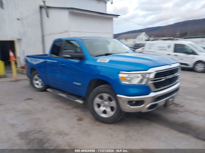 2021 Ram 1500 Big Horn 4X4 6'4 Box VIN: 1C6SRFBT5MN759560 Lot: 40928088