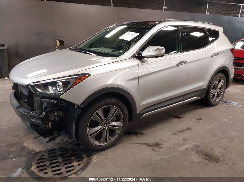 2017 HYUNDAI SANTA FE SPORT 2.0T ULTIMATE - 5XYZW4LA3HG489436