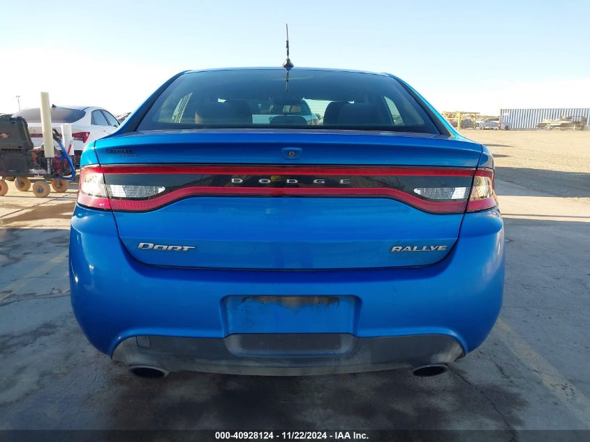 2015 Dodge Dart Sxt VIN: 1C3CDFBB7FD267791 Lot: 40928124