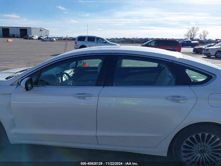 2015 Ford Fusion Titanium VIN: 3FA6P0K91FR307452 Lot: 40928129