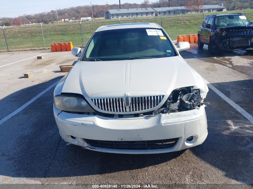 2006 Lincoln Ls V8 VIN: 1LNFM87A36Y625476 Lot: 40928140