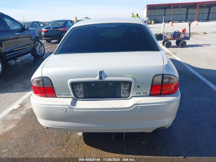 2006 Lincoln Ls V8 VIN: 1LNFM87A36Y625476 Lot: 40928140