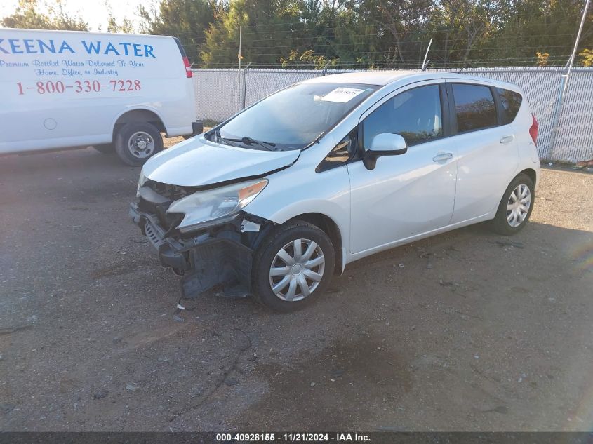 VIN 3N1CE2CP5EL424709 2014 Nissan Versa, Note S Plus no.2