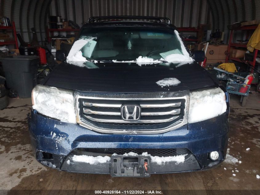 2015 Honda Pilot Ex-L VIN: 5FNYF4H54FB038284 Lot: 40928164