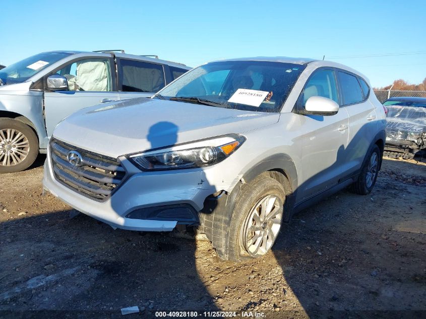 VIN KM8J23A45GU089421 2016 Hyundai Tucson, SE no.2