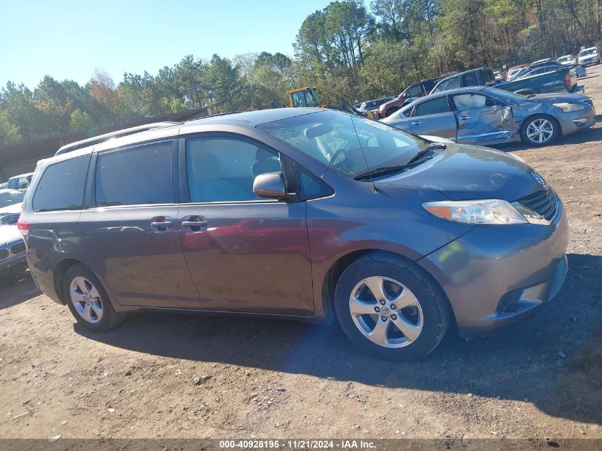 2014 Toyota Sienna Le V6 8 Passenger VIN: 5TDKK3DC3ES516883 Lot: 40928195