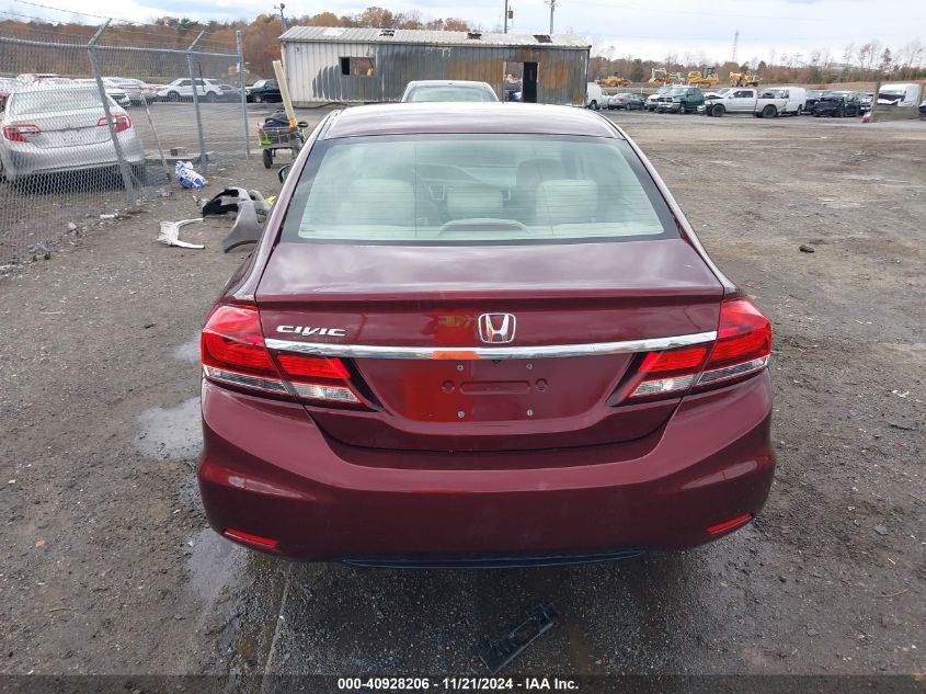 2015 Honda Civic Lx VIN: 19XFB2F57FE009510 Lot: 40928206