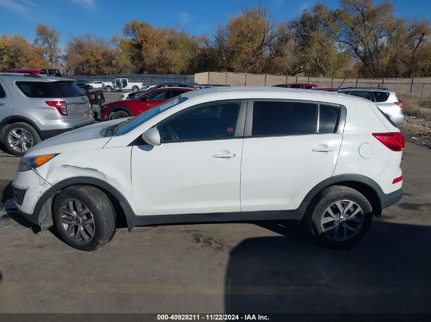 2014 Kia Sportage Lx VIN: KNDPB3AC0E7650805 Lot: 40928211