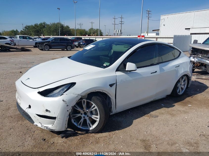 2020 TESLA MODEL Y LONG RANGE DUAL MOTOR ALL-WHEEL DRIVE - 5YJYGDEE7LF028328