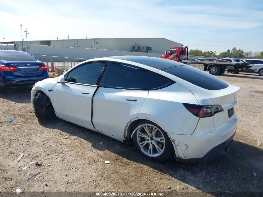 2020 TESLA MODEL Y LONG RANGE DUAL MOTOR ALL-WHEEL DRIVE - 5YJYGDEE7LF028328