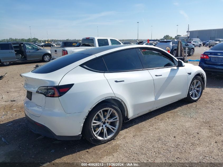 2020 TESLA MODEL Y LONG RANGE DUAL MOTOR ALL-WHEEL DRIVE - 5YJYGDEE7LF028328