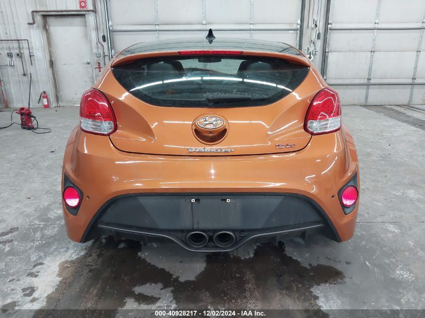 2016 Hyundai Veloster Turbo VIN: KMHTC6AE4GU298729 Lot: 40928217